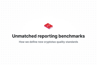 Blockpit Cryptotax Software sets unmatched quality standards