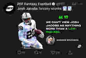 Josh Jacobs: Why are people downgrading him in Fantasy Football? Should You draft him in Fantasy?