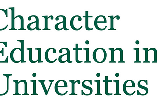 New Framework for Character Education in Universities / Blog / The Oxford Character Project