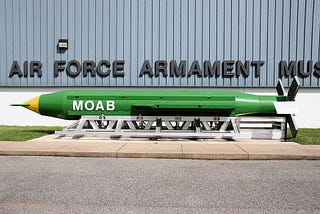 The “Mother of All Bombs” Signals a Turn Away From Transparency by the Trump White House