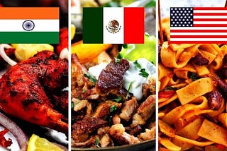 Countries with the best food