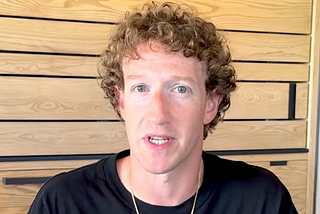 Mark Zuckerberg announcing changes to moderation within Meta’s platforms