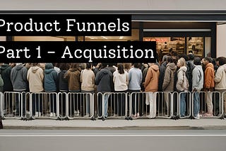 Product Funnels — Part 1 — Acquisition