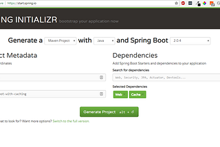 Spring Boot — Caching
