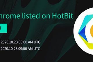 CryptoChrome is listed at HotBit