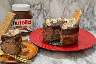 Nutella S’mores Cheesecake