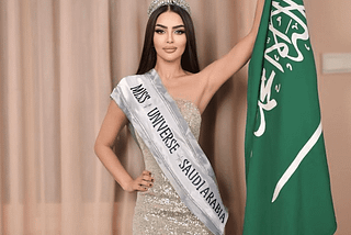 Introducing Rumy Alqahtani, a model from Saudi Arabia and the nation's first-ever Miss Universe contestant.