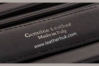 What is Genuine Leather