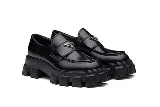 ColaReps Exclusive: Unveiling the Best Prada Monolith Brushed Leather Loafer Replicas!