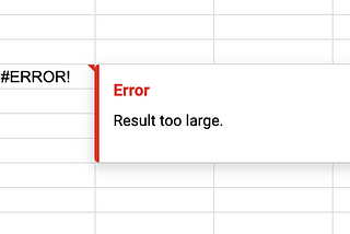 Practical Solutions for IMPORTRANGE “Result too large” Error