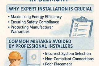 The Benefits of Professional Hot Water System Installation in Belmont — BMD Plumbing