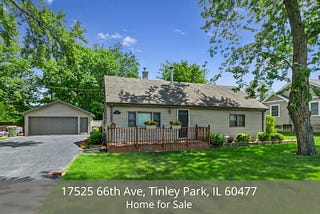 17525 66th Ave, Tinley Park, IL 60477 | Home for Sale