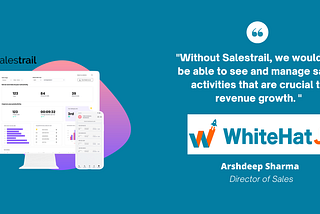 WhiteHat Jr: New Sales Teams’ Key Steps To Revenue Acceleration