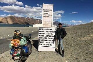 From Delhi to Leh Ladakh on a gearless scooter — A Travel Bucket List!