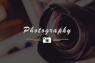 Four Main Types of Photography