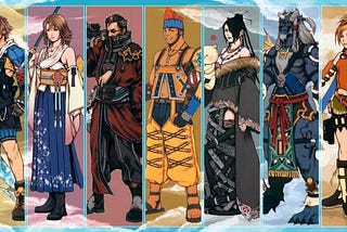 On Final Fantasy X: The Vibrant Fashions of Spira (Part 2: Main Characters)