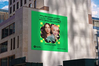 Spotify gamifica os OOH da campanha da retrospectiva 2022