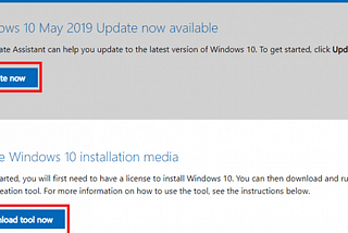 How to Manually Update to Windows 1903