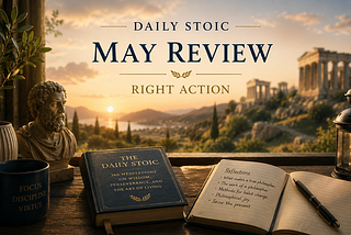 Daily Stoic May Review — Right Action