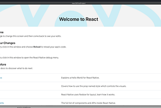React Native for macOS