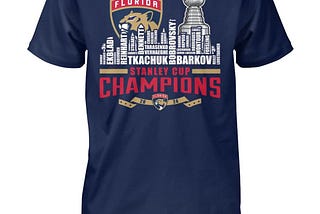 The Stanley Cup Champions 2024 Florida Panthers Fan Love T-Shirt