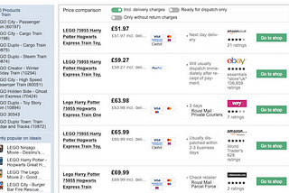 Web scraping for your price comparison website