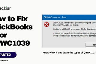 How to Fix QuickBooks Error QBWC1039 in 7 Easy Steps