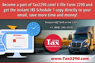 5 Ways E-filing Form 2290 on Tax2290.com Saves Time and Money