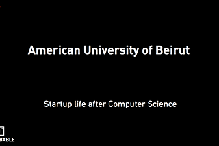 Startup-life after Computer Science