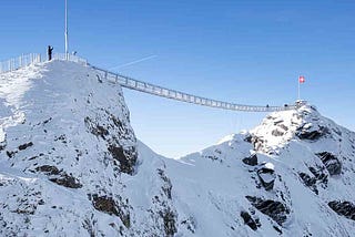 Glacier 3000: Swiss have vision and imagination