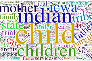 Mining the “Indian Child Welfare Act” (ICWA) using Harvard Law School’s Caselaw API
