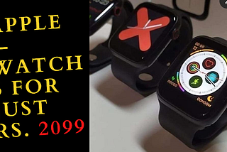 Apple Smart Watch- I Watch 5 (Master Copy)