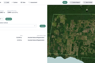 LandOS: Originating carbon financed nature projects