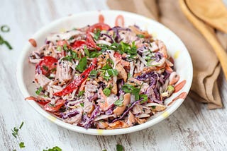 Easy Low Carb Turkey Salad