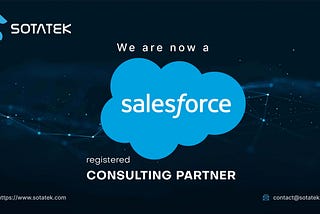 Sotatek Is Now A Salesforce Registered Consulting Partner