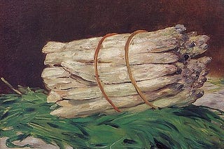 Édouard Manet and asparagus for 800 francs