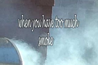 SMOKE FLAVORED FOOD- HOW TO CORRECT STRONG SMOKINESS