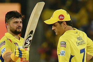 Is Raina’s days in yellow over? — Cricket Addictors’ association