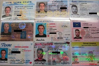 Identity card, Visa & Diploma