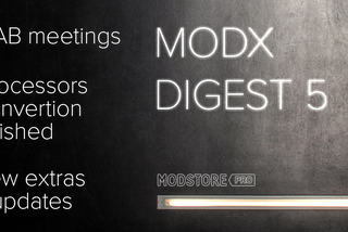 MODX Digest #5