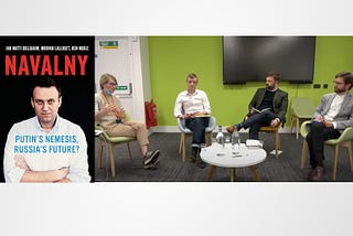 Scholars discuss a new book on Navalny adding touches to a portrait of the Russian opposition…