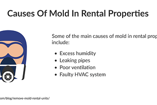 Causes mold rental properties