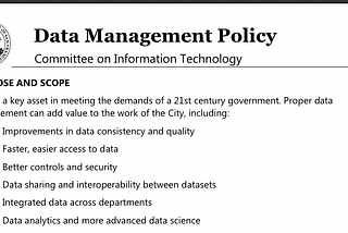 Reinforcing Data’s Value: A Policy Approach