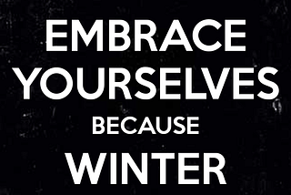 #WinterIsHere with the smog: Choose to accept cycle of nature or fight you will just by signing…