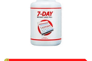 7 Day Weight Loss Pill In Pakistan