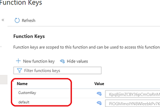 Authenticate Azure Functions — API Keys