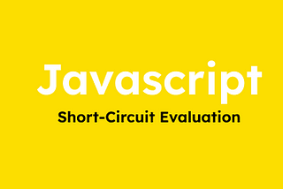 JavaScript Short-Circuiting Explained: Beginner to Advanced with Examples