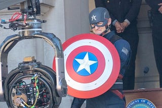 Is Wyatt Russell Stealing the Captain America Shield in “The Falcon and the Winter Soldier”?