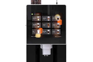 2022 Instant Coffee Machine / Black Touch Screen And WIFI Connection